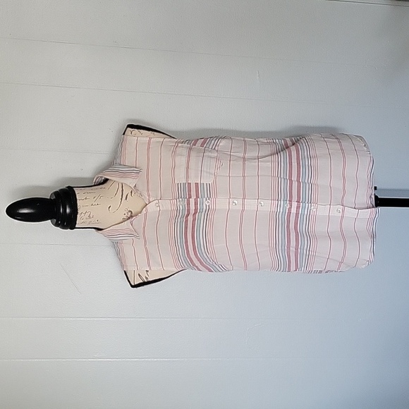 C&C California Tops - C & C California Striped Sleeveless Blouse Size medium